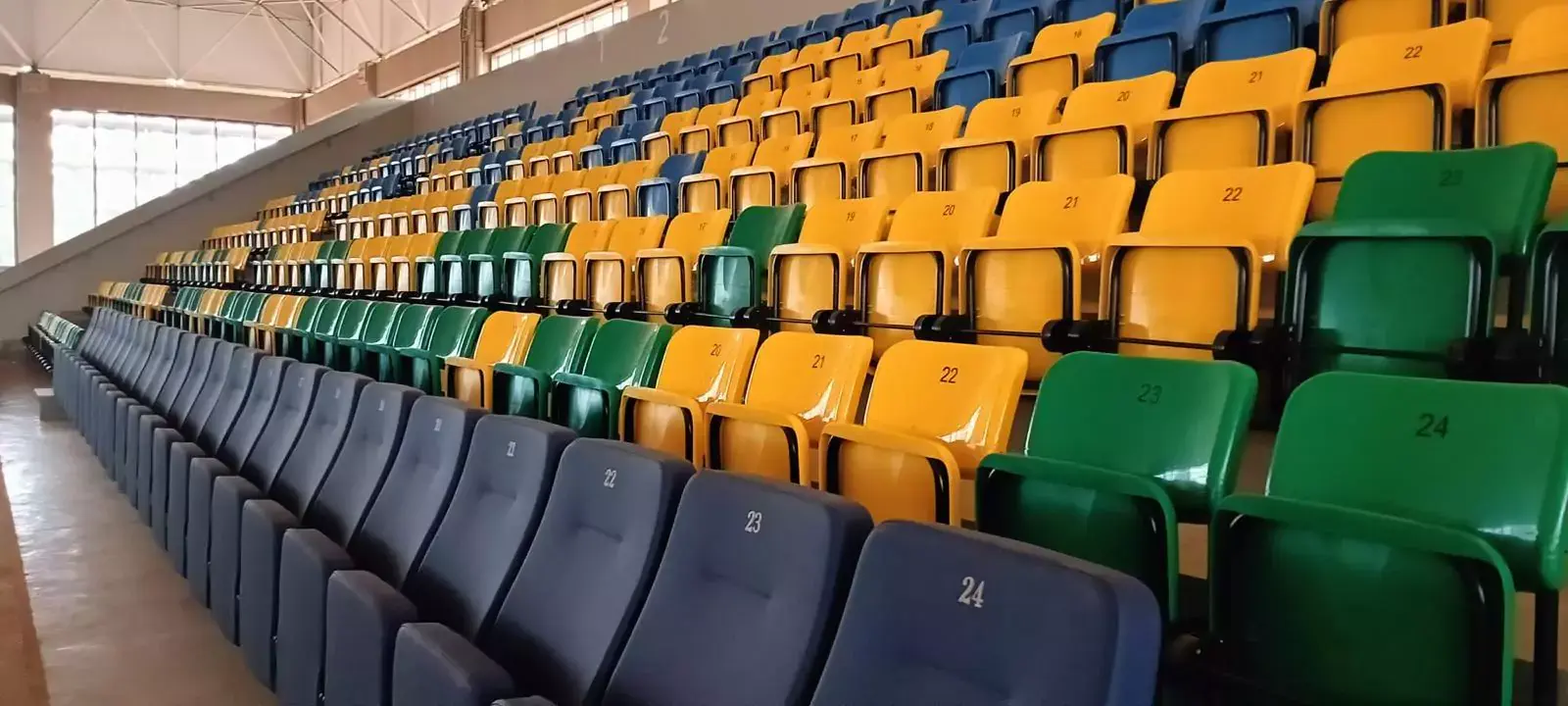 Plastik Katlanır Stadyum Koltuğu